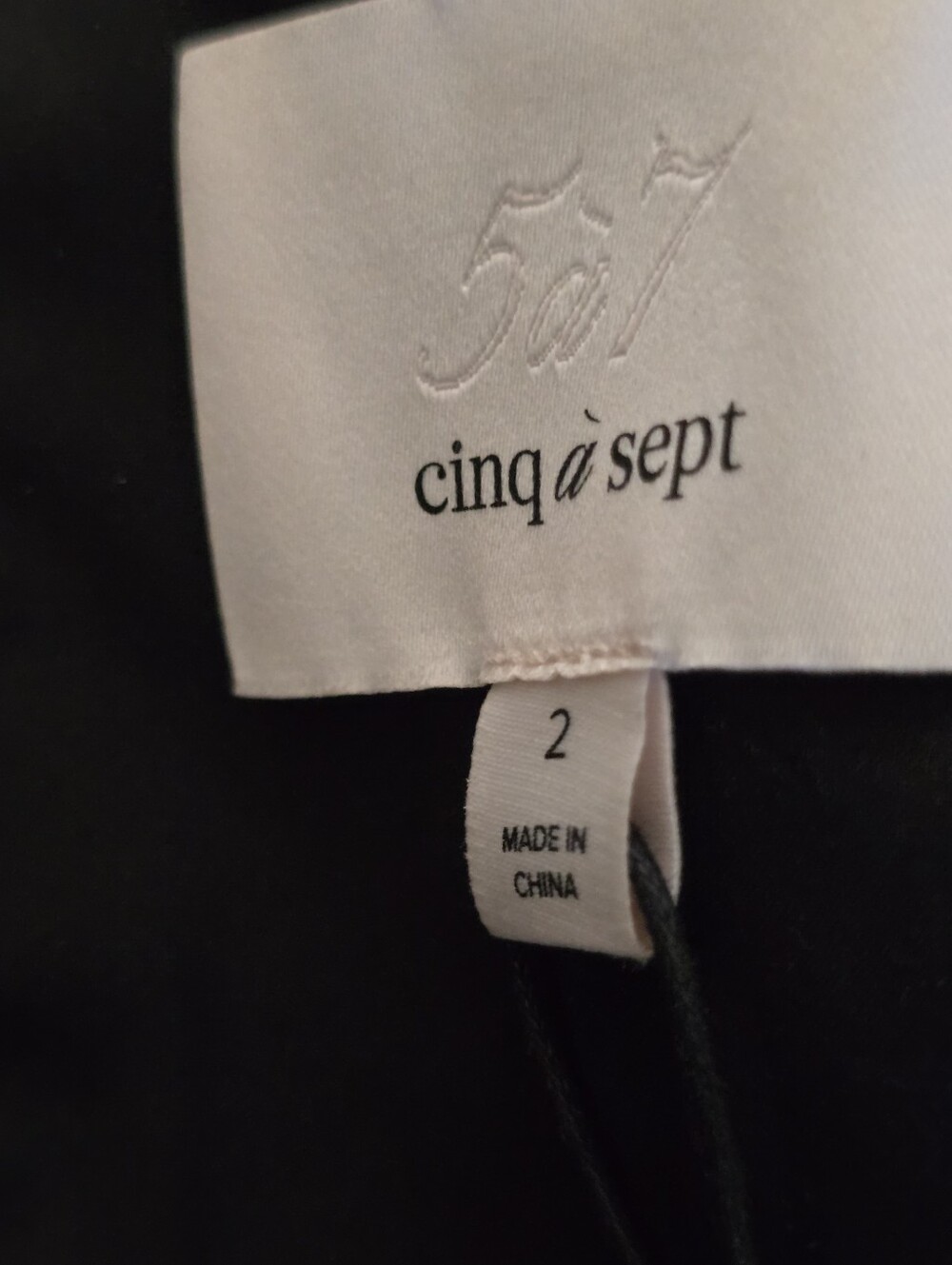 Cinq à Sept Maelle Black Embellished Mini Dress NWT Size 2 - Picture 9 of 12